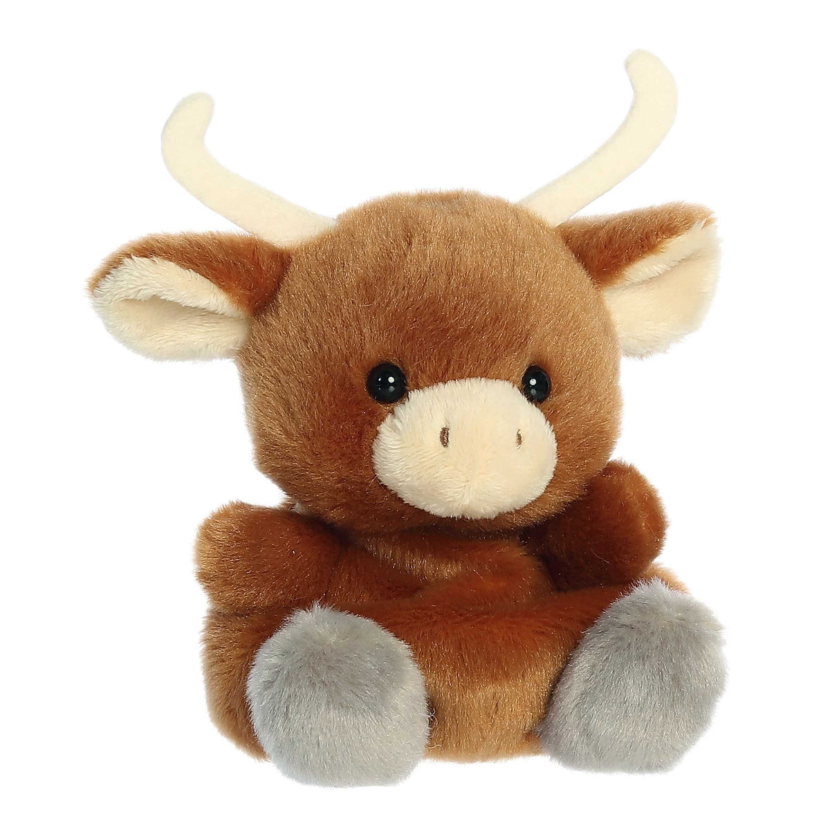 Landon Longhorn Palm Pals plush view 2