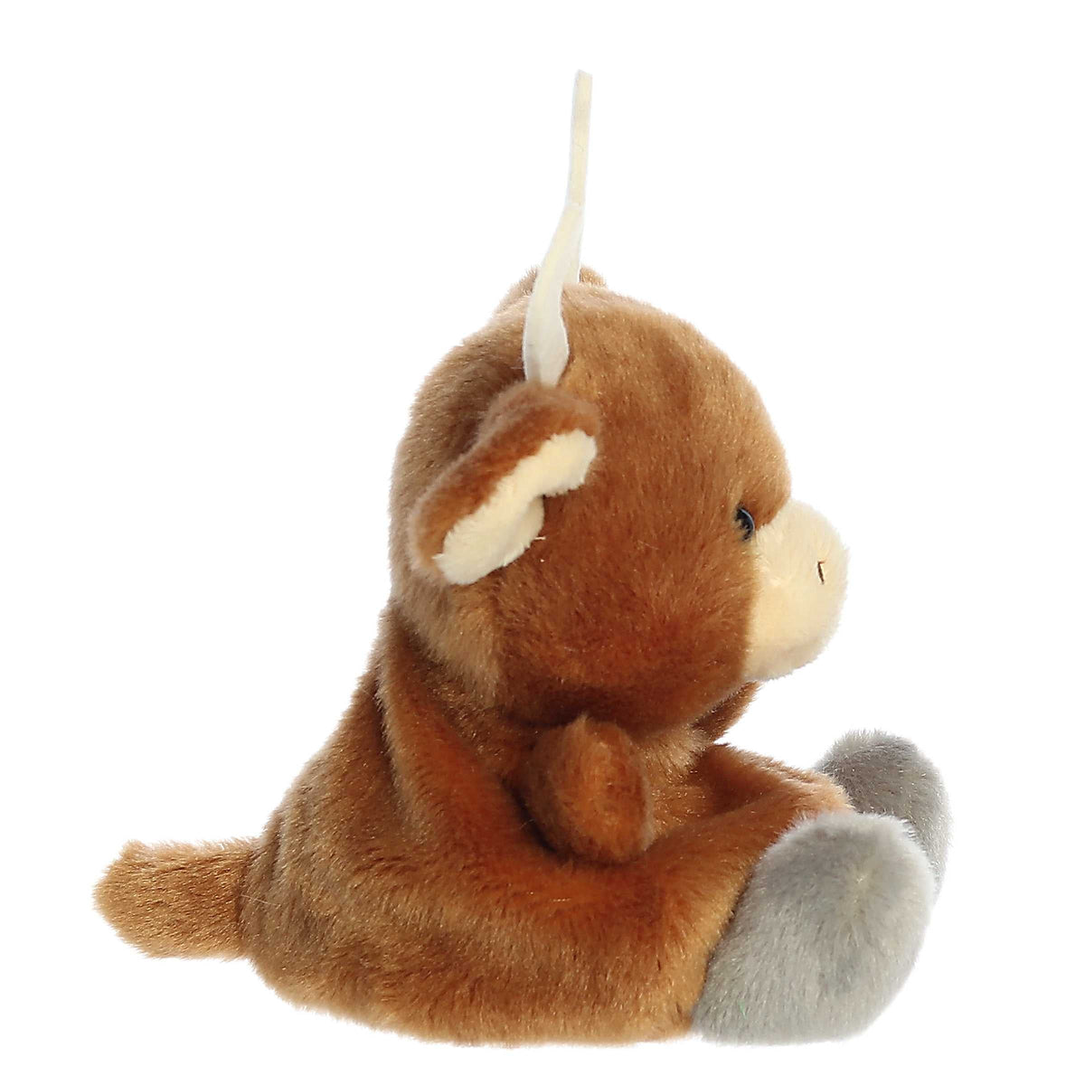 Landon Longhorn Palm Pals plush view 3