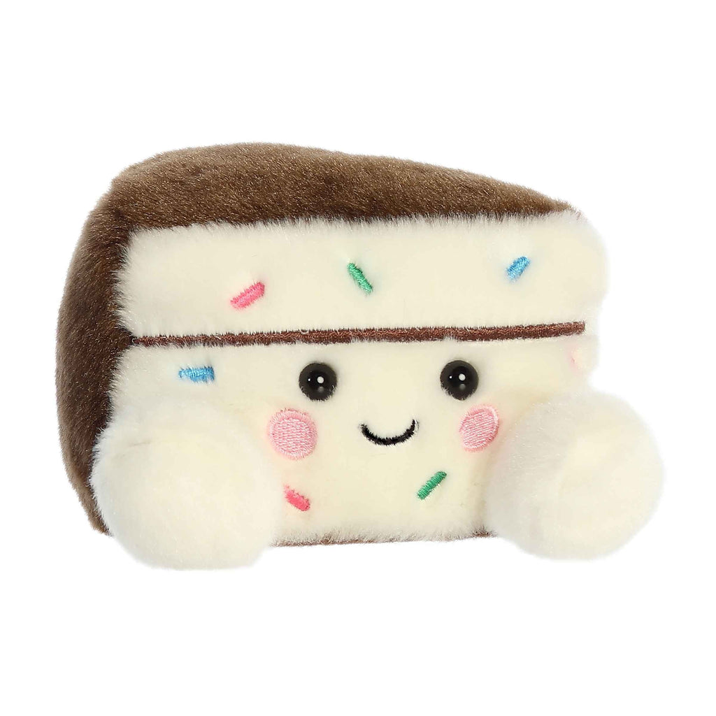 Aurora Palm Pals Sprinkles Cake Slice 5 inch Plush Stuffed Animal Toy