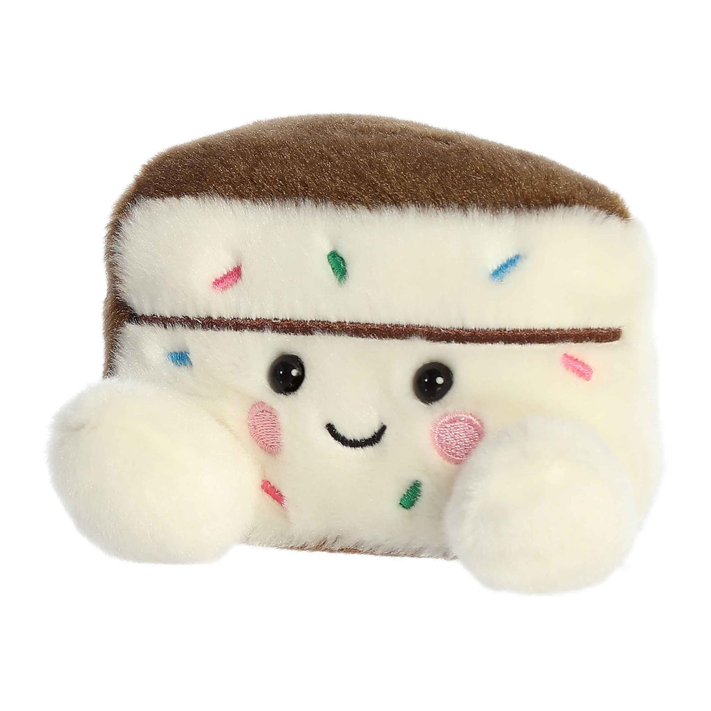 Aurora Palm Pals Sprinkles Cake Slice 5 inch Plush Stuffed Animal Toy