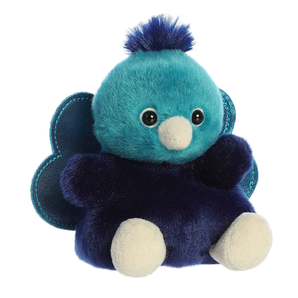 Elton Peacock Palm Pals plush view 2