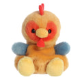 Aurora Palm Pals Red Rooster 5 inch Plush Stuffed Animal Toy #33942