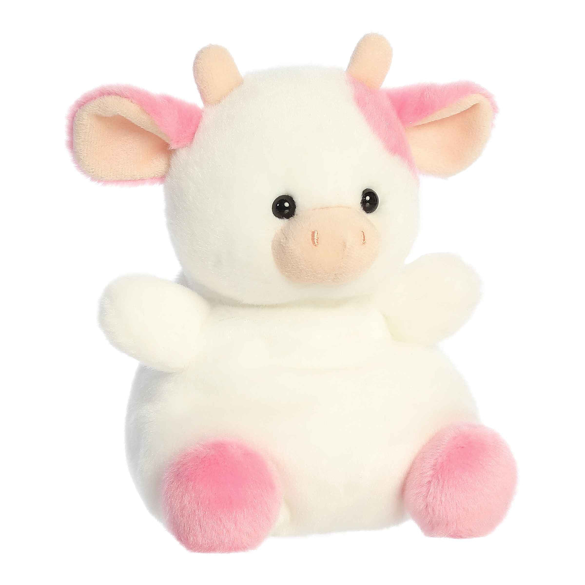 Aurora Palm Pals Belle Strawberry Cow 8 inch Plush Stuffed Animal Toy