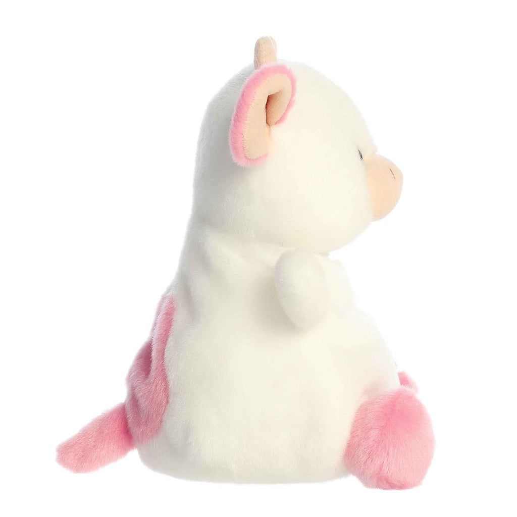 Aurora Palm Pals Belle Strawberry Cow 8 inch Plush Stuffed Animal Toy