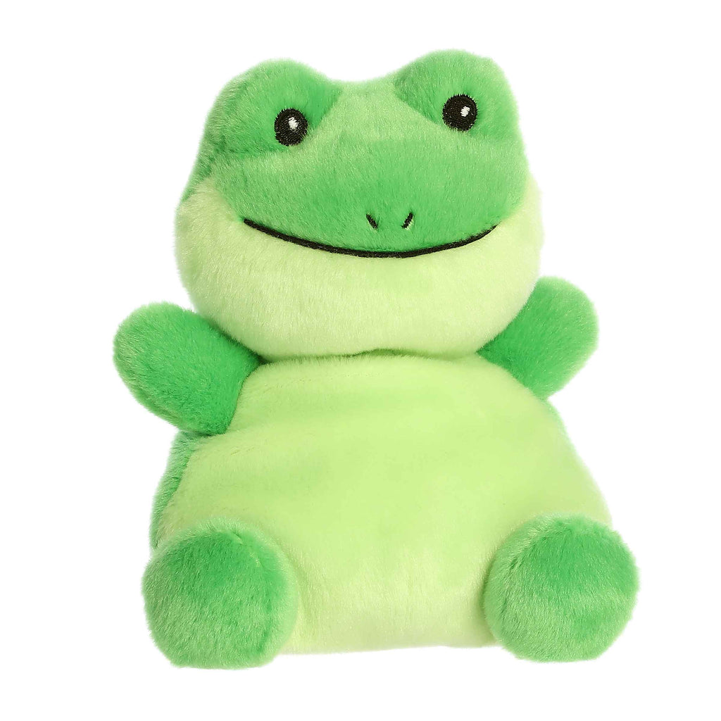Aurora Palm Pals Ribbits Frog 8 inch Plush Stuffed Animal Toy
