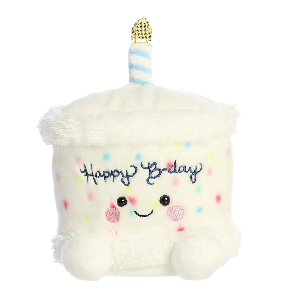 Aurora Palm Pals Happy B'Day Cake 8 inch Plush Stuffed Animal Toy