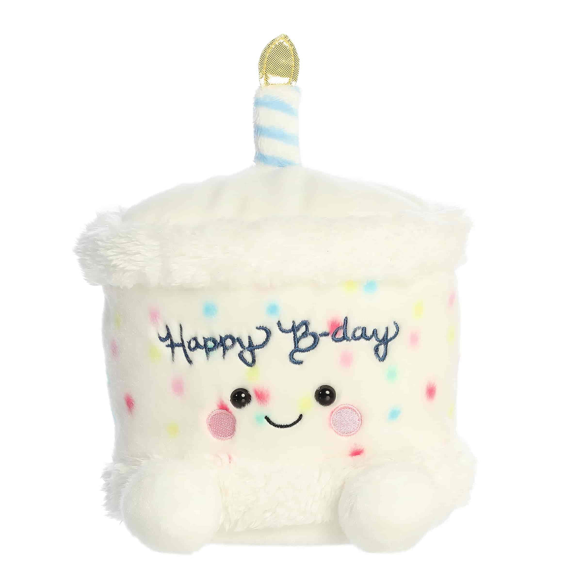 Aurora Palm Pals Happy B'Day Cake 8 inch Plush Stuffed Animal Toy