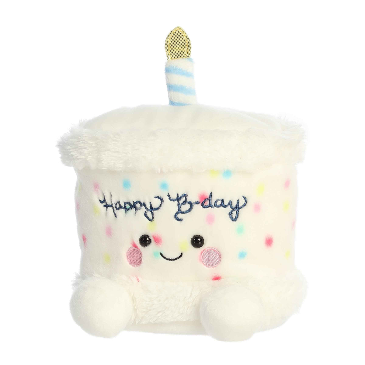 Aurora Palm Pals Happy B'Day Cake 8 inch Plush Stuffed Animal Toy