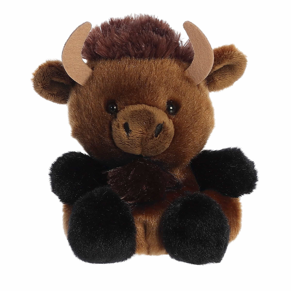 Aurora Palm Pals Billy Bison 5 inch Plush Stuffed Animal Toy #33991
