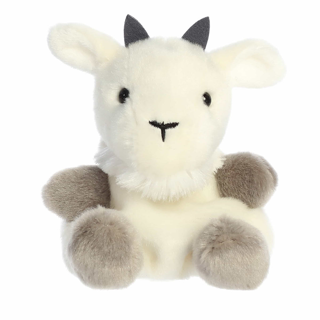 Aurora Palm Pals Jenny Mountain Goat 5 inch Plush Stuffed Animal Toy #33992