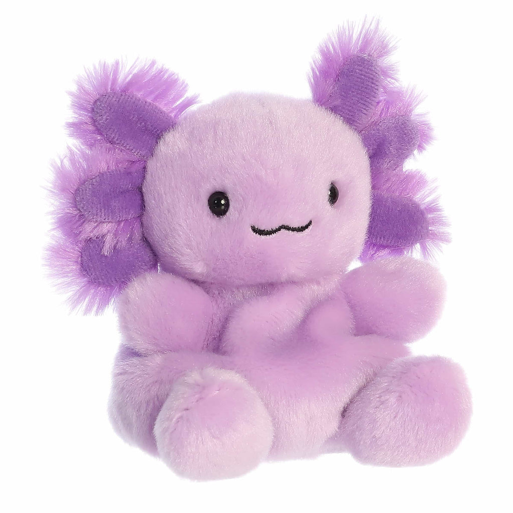 Xavier Purple Axolotl Palm Pals plush view 2