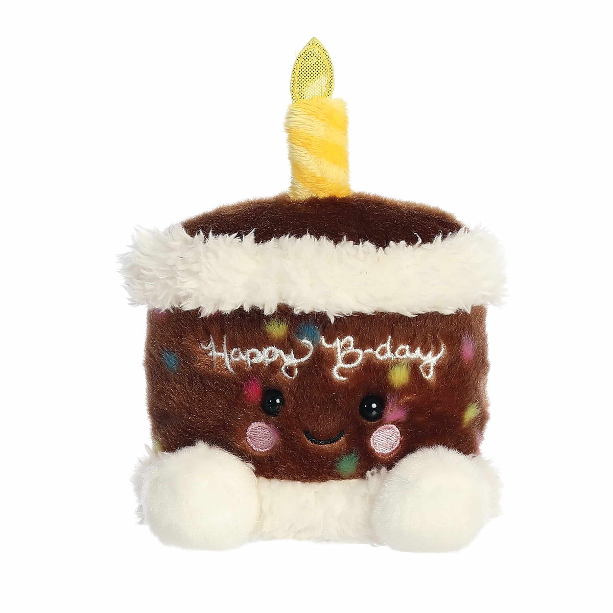 Aurora Palm Pals Choco B'day Cake 5 inch Plush Stuffed Animal Toy #34074