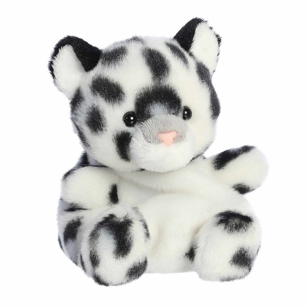 Kaia Snow Leopard Palm Pals plush view 2