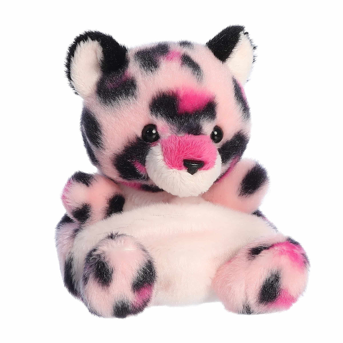 Regina Pink Leopard Palm Pals plush view 2