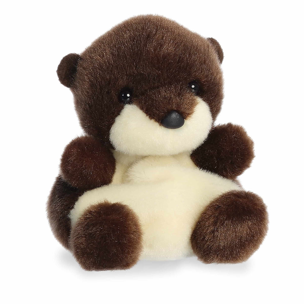 Elena River Otter Palm Pals plush view 2