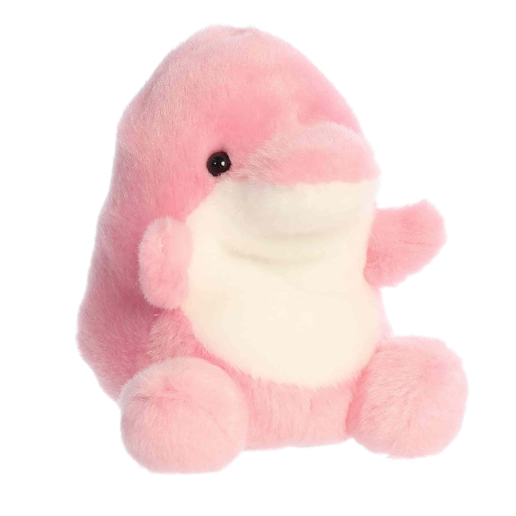 Aurora Palm Pals Amazonia Pink Dolphin 5 inch Plush Stuffed Animal Toy