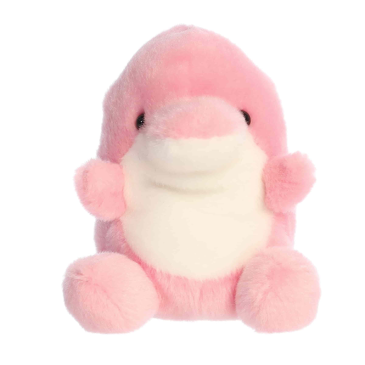 Aurora Palm Pals Amazonia Pink Dolphin 5 inch Plush Stuffed Animal Toy
