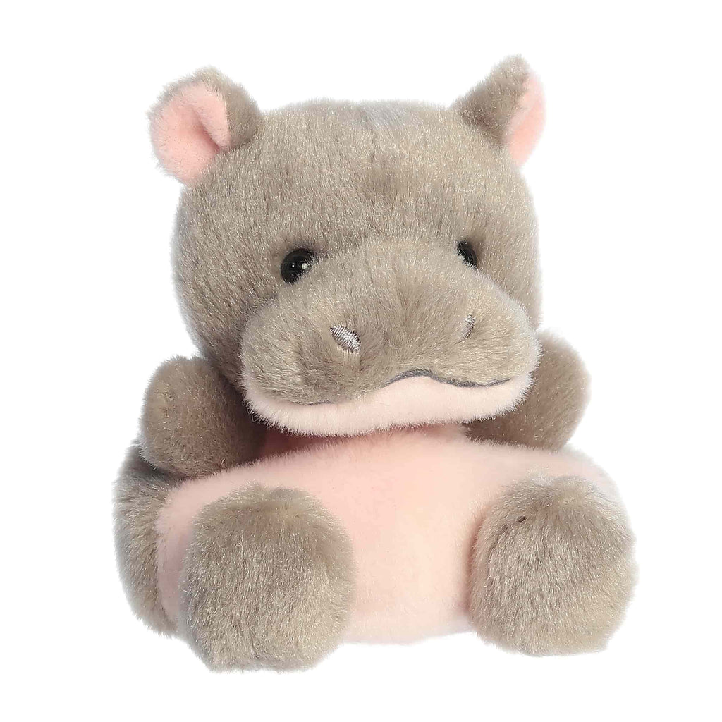 Aurora Palm Pals Ham Pygmy Hippo 5 inch Plush Stuffed Animal Toy