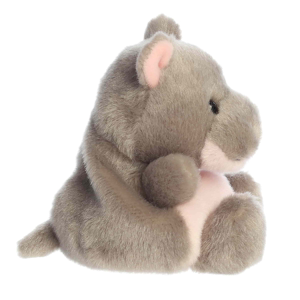 Aurora Palm Pals Ham Pygmy Hippo 5 inch Plush Stuffed Animal Toy