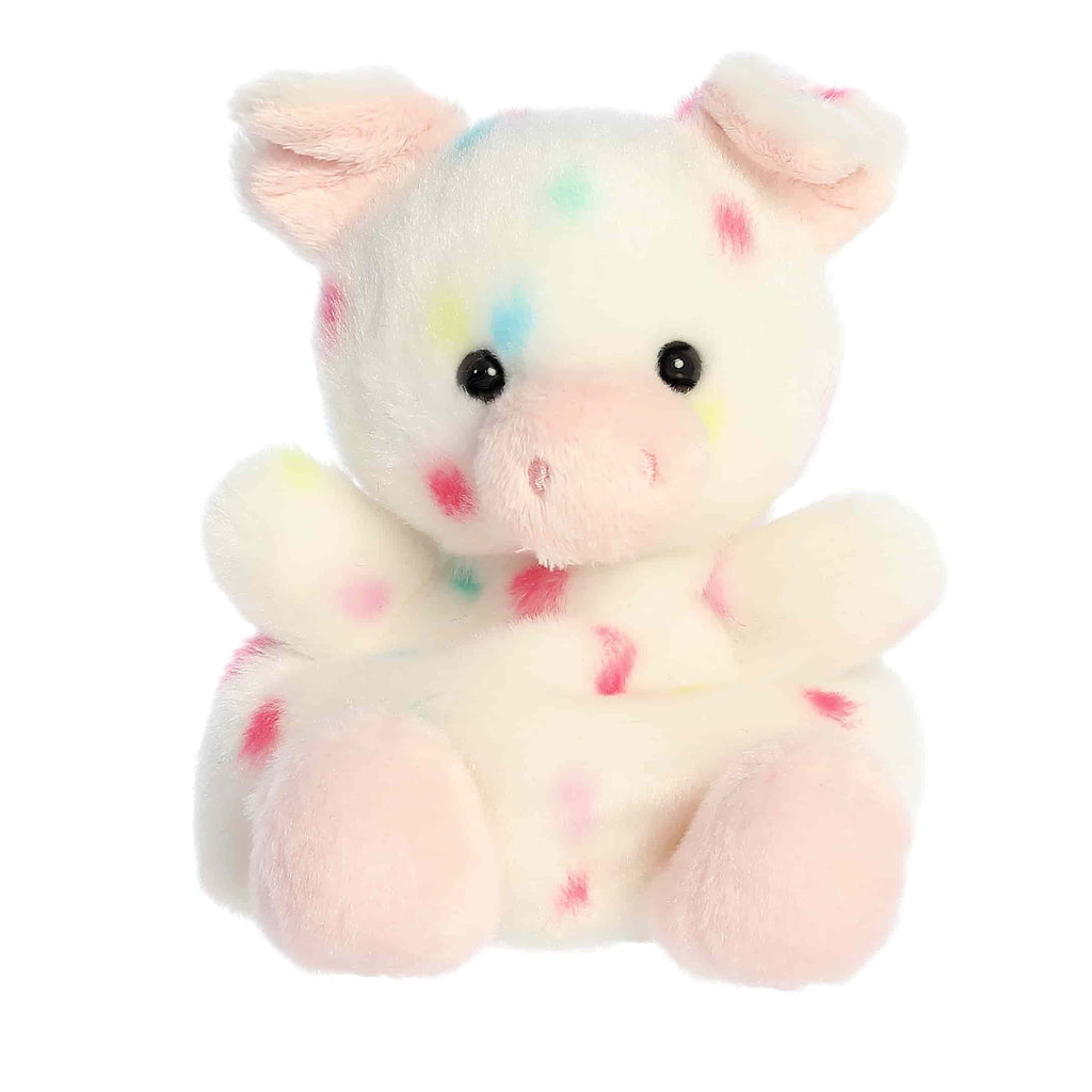 Aurora Palm Pals Patsy Funfetti Pig 5 inch Plush Stuffed Animal Toy