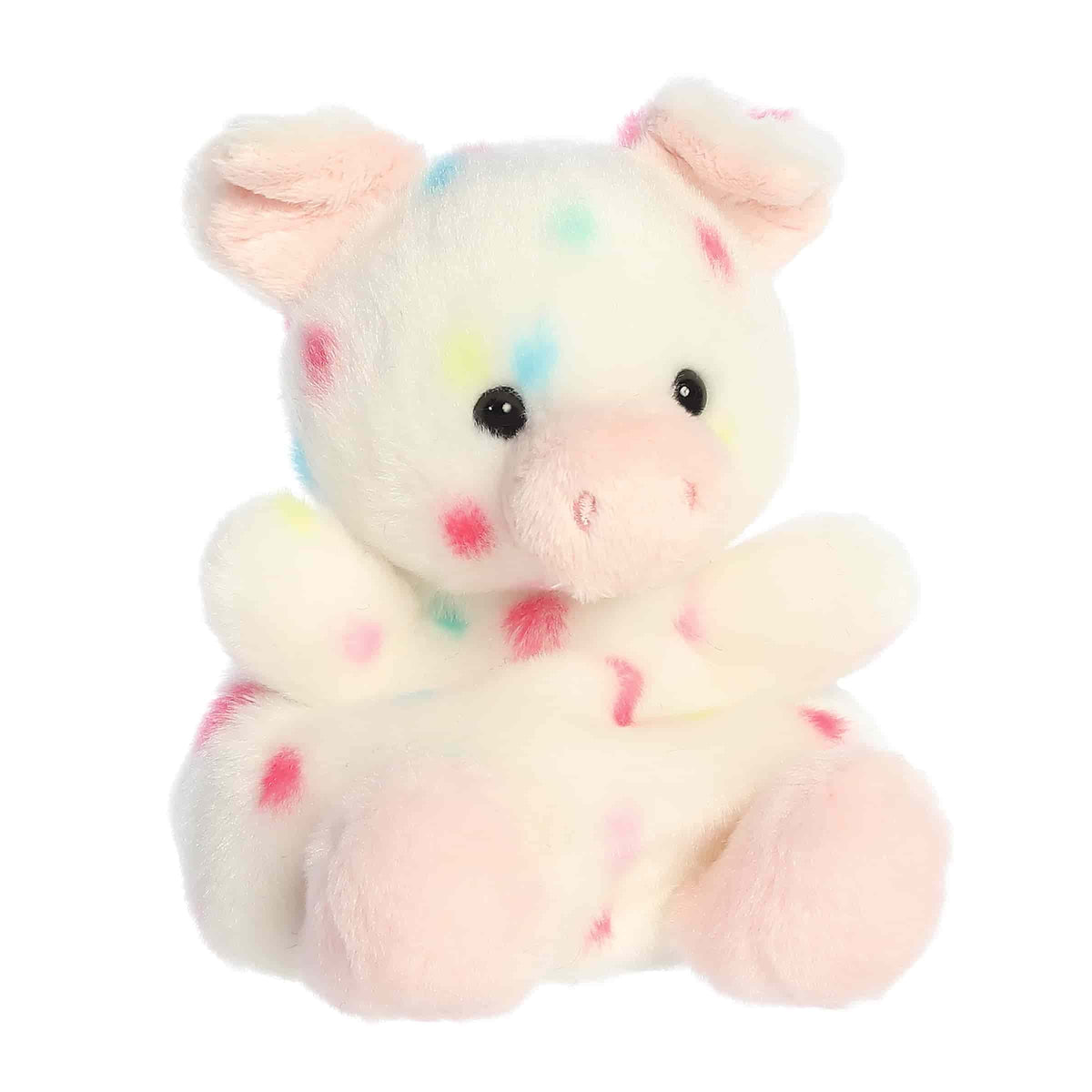 Aurora Palm Pals Patsy Funfetti Pig 5 inch Plush Stuffed Animal Toy