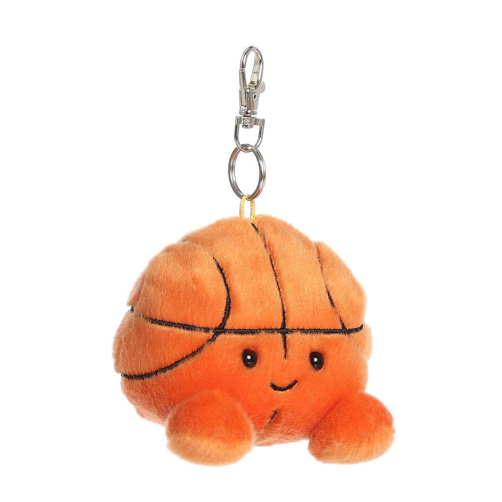 Aurora Palm Pals Hoops Basketball Clip-On 4 inch Plush Stuffed Animal Toy