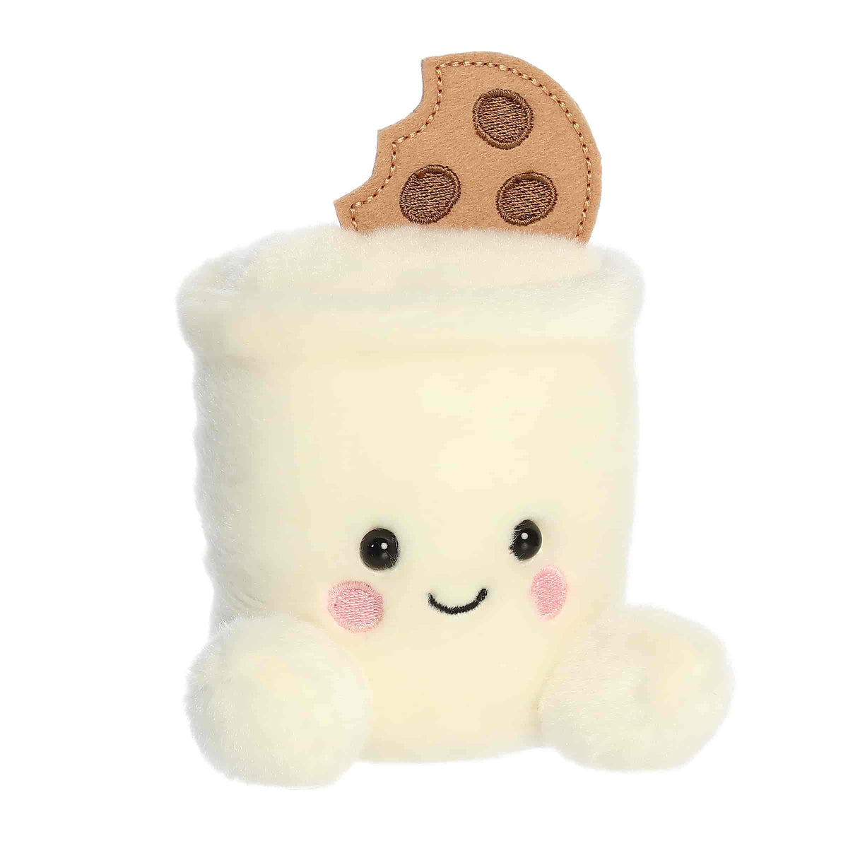 Aurora Palm Pals Duncan Milk and Cookies 4 inch Plush Stuffed Animal Toy