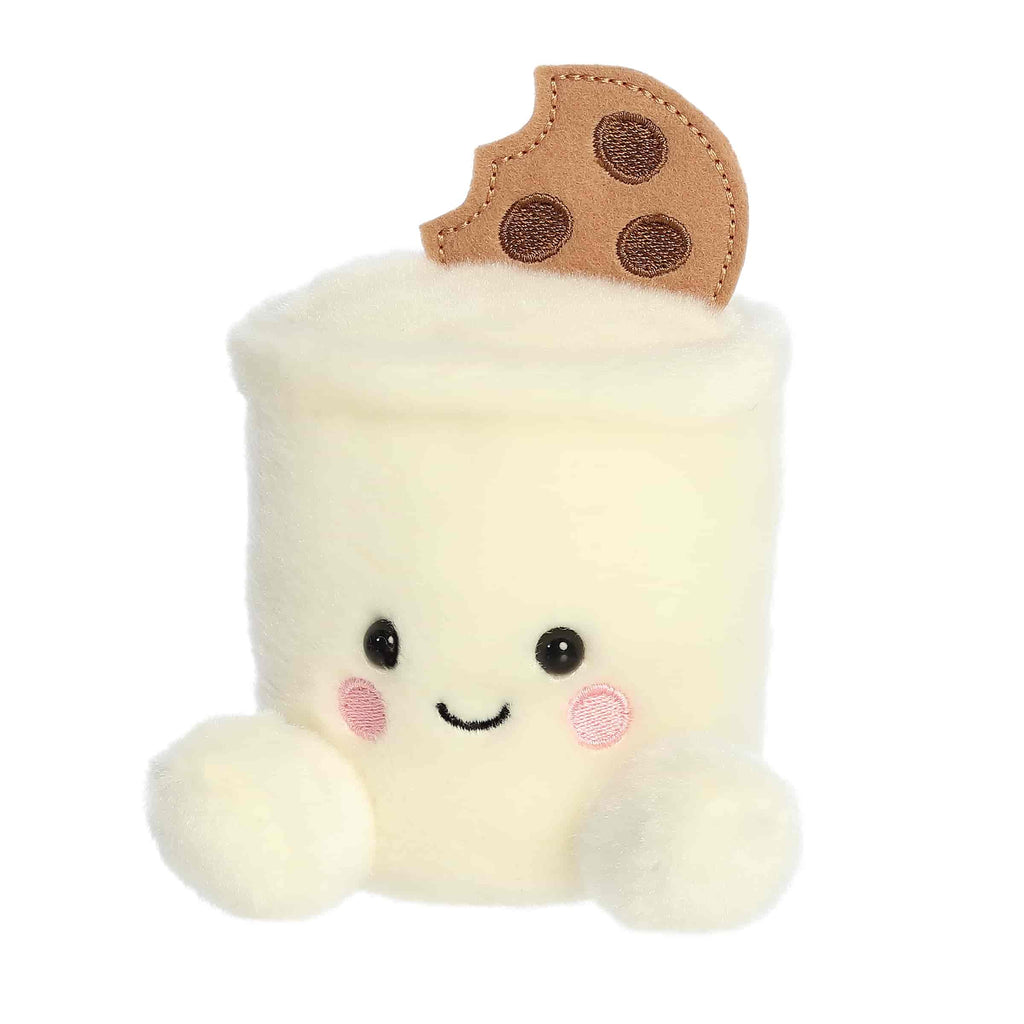 Aurora Palm Pals Duncan Milk and Cookies 4 inch Plush Stuffed Animal Toy