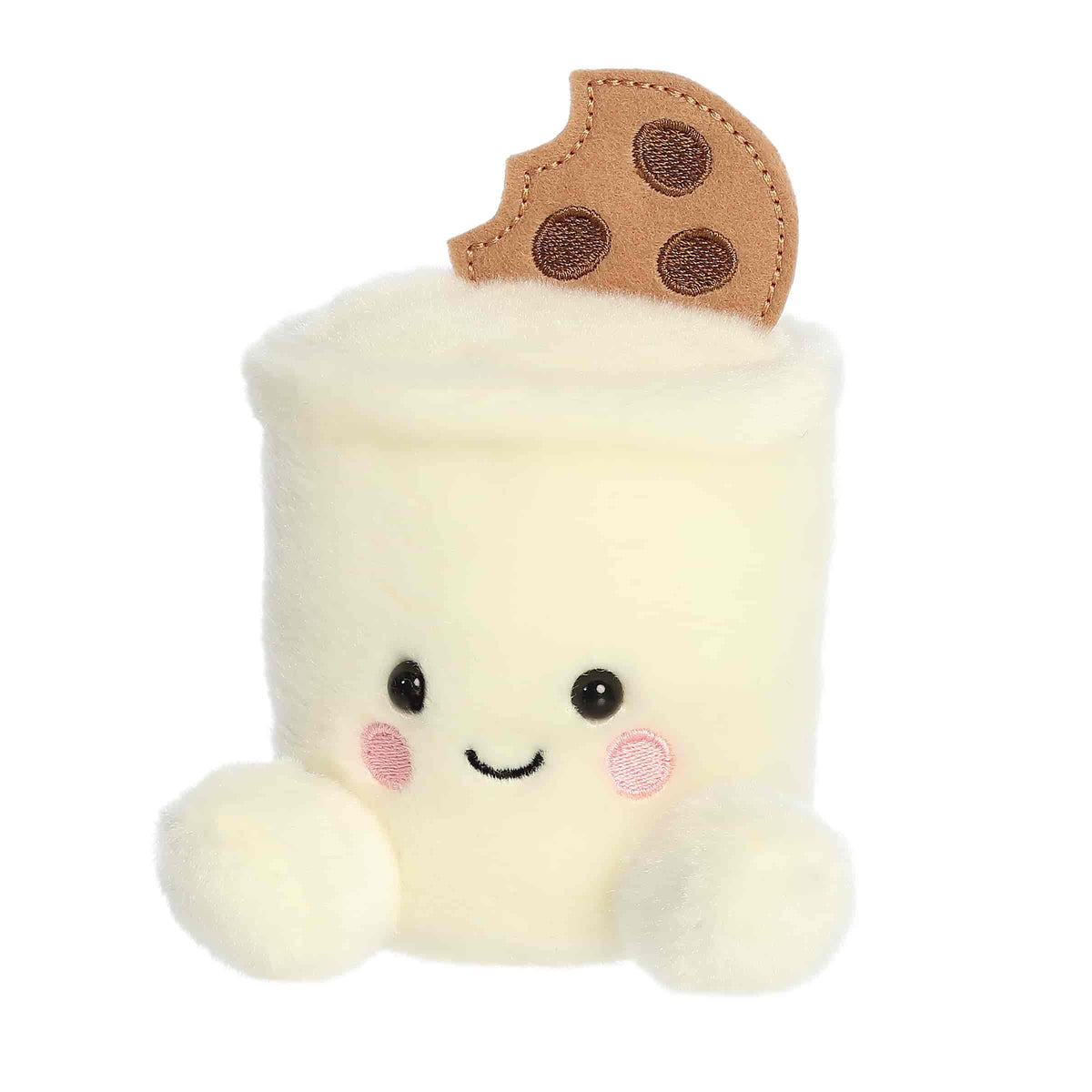 Aurora Palm Pals Duncan Milk and Cookies 4 inch Plush Stuffed Animal Toy