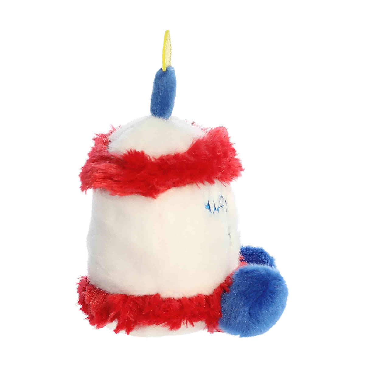 Aurora Palm Pals America B'Day Cake 5 inch Plush Stuffed Animal Toy