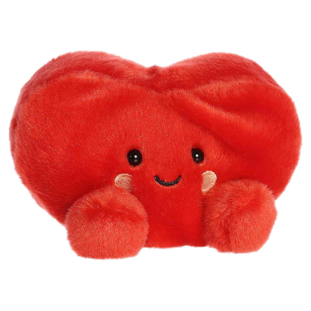 Aurora Palm Pals Amore Heart 5 inch Plush Stuffed Animal Toy