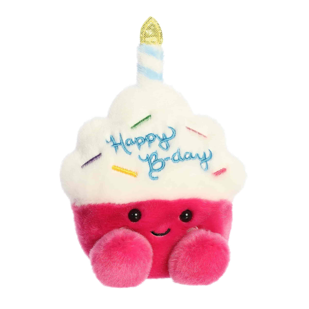 Sparkle Birthday Cupcake Palm Pals plush view 2