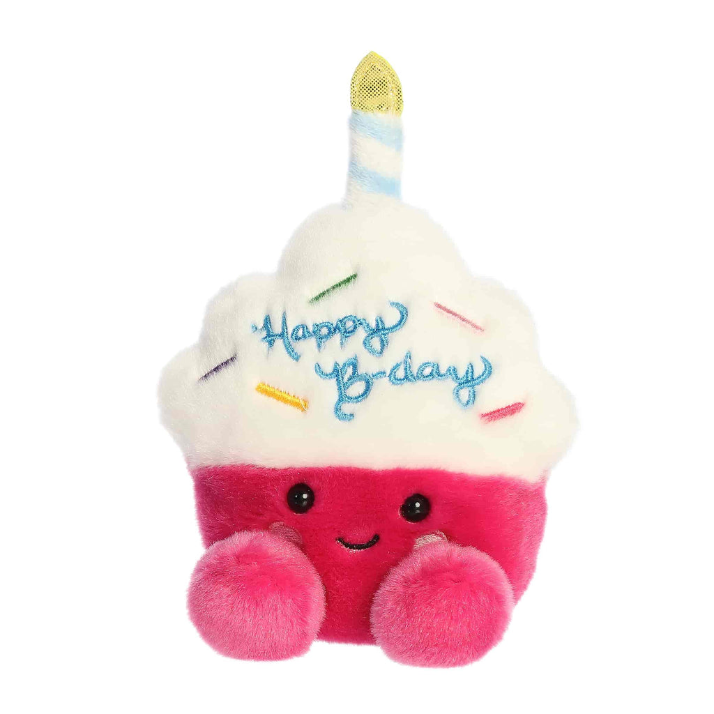 Sparkle Birthday Cupcake Palm Pals plush view 5