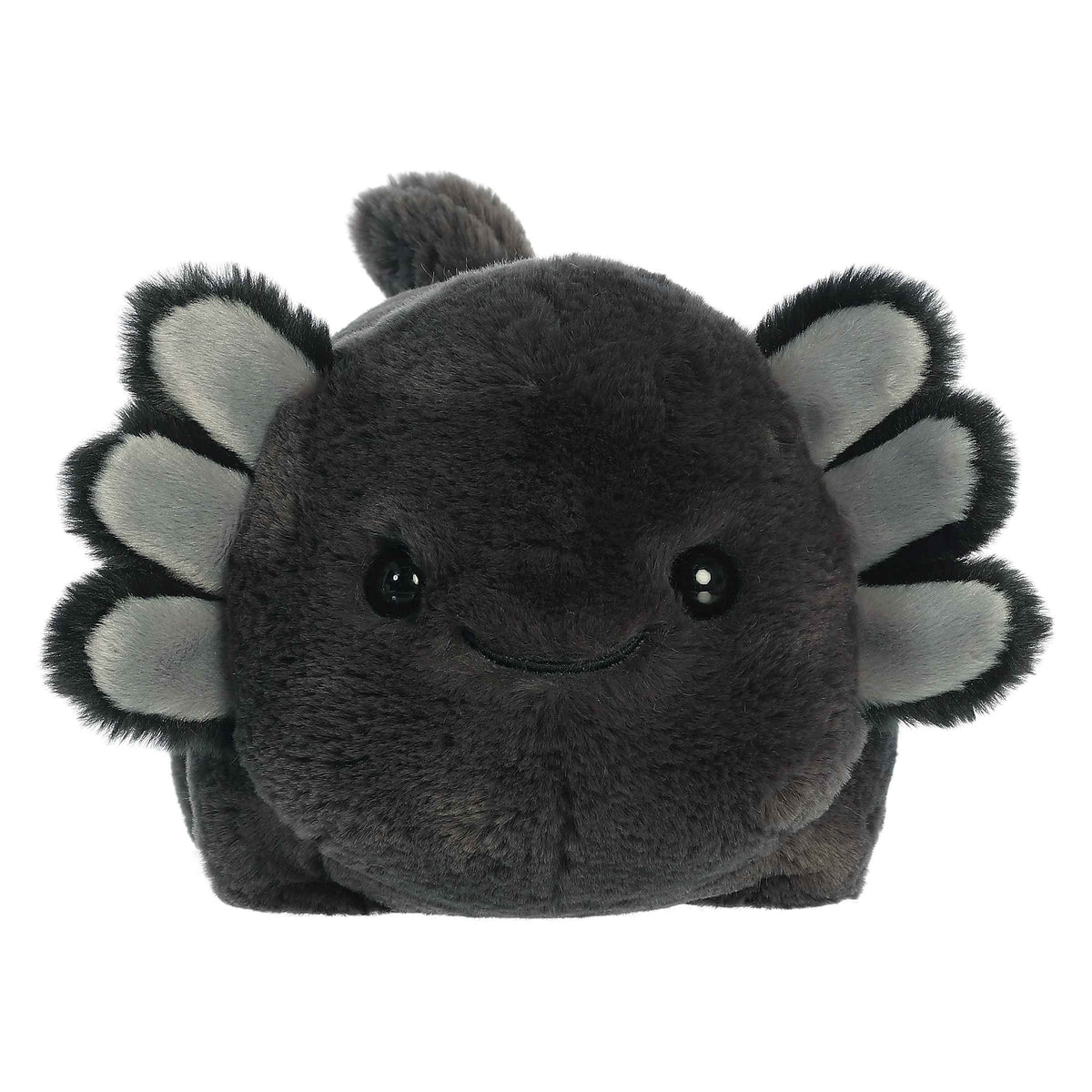Ally Black Axolotl Spudsters plush view 2