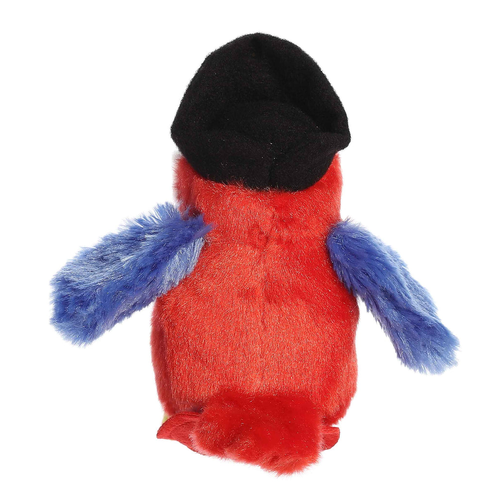 Aurora Shoulderkins Swashbuckler Parrot 5 inch Plush Stuffed Animal Toy