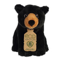 Aurora Eco Nation Black Bear 9.5 inch Plush Stuffed Animal Toy