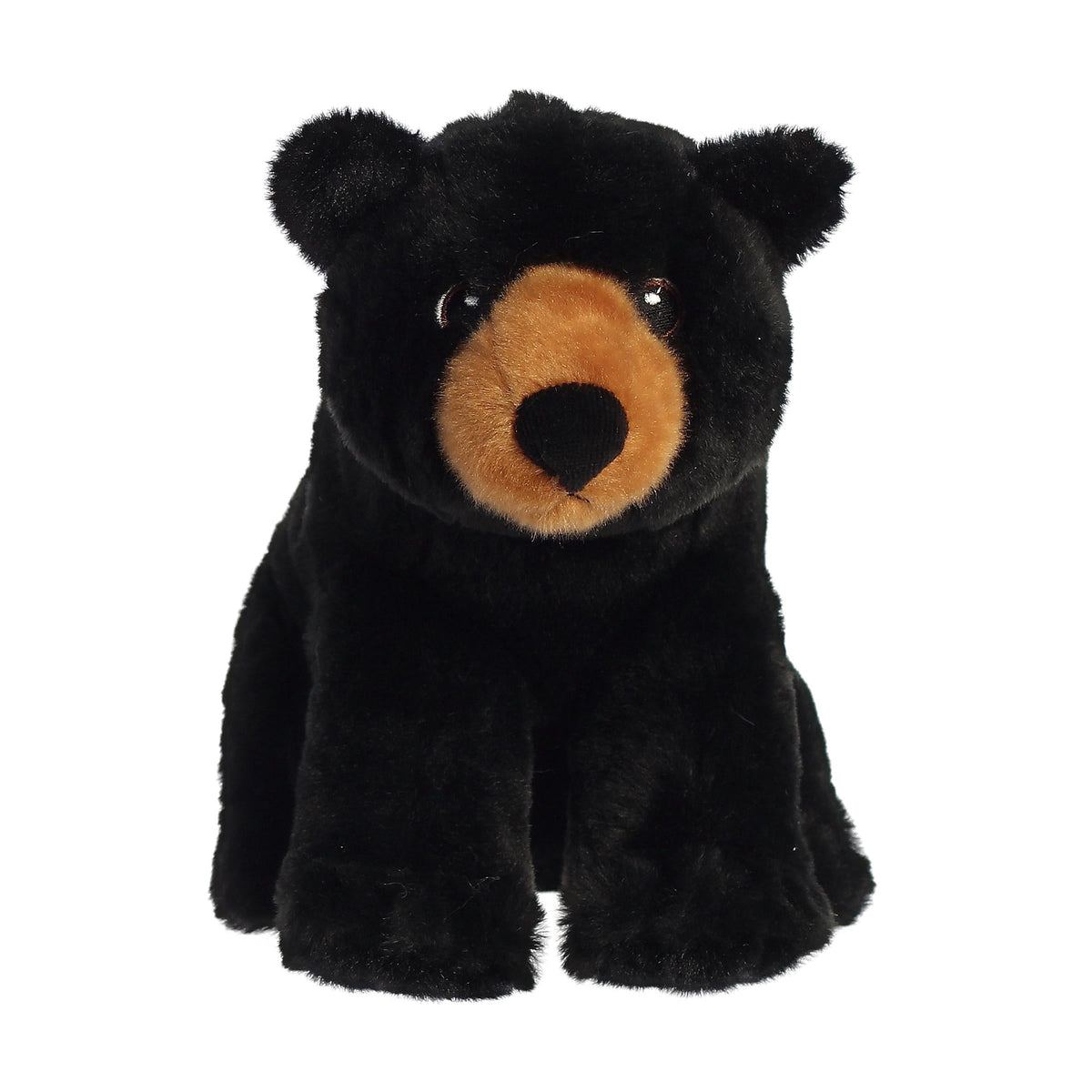 Aurora Eco Nation Black Bear 9.5 inch Plush Stuffed Animal Toy