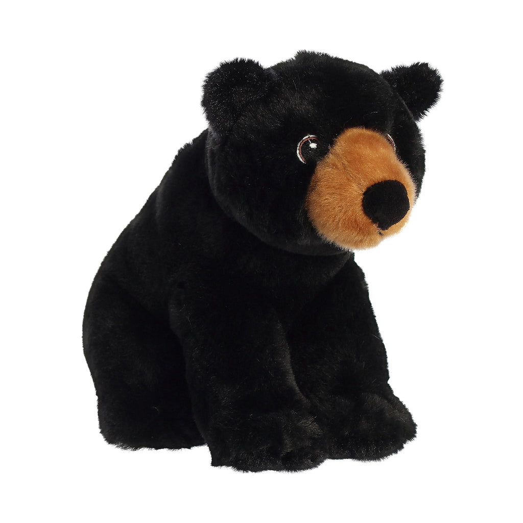 Aurora Eco Nation Black Bear 9.5 inch Plush Stuffed Animal Toy
