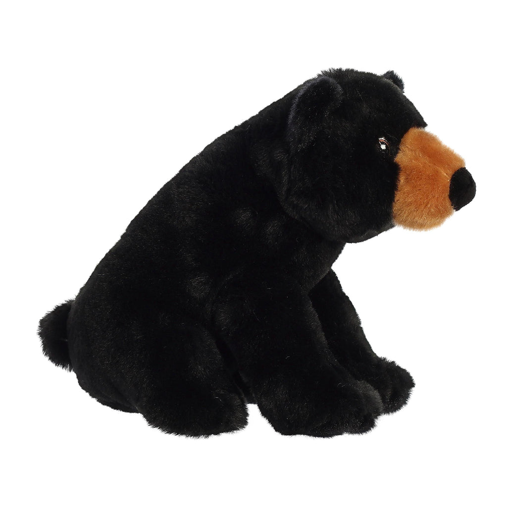 Aurora Eco Nation Black Bear 9.5 inch Plush Stuffed Animal Toy