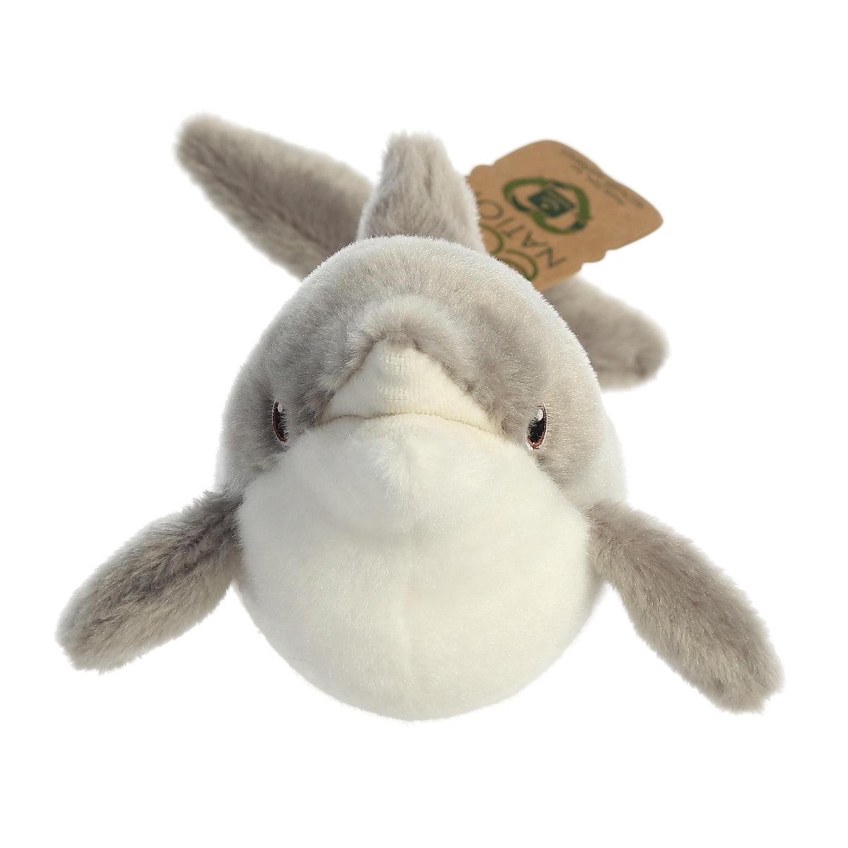 Aurora Eco Nation Dolphin 15 inch Plush Stuffed Animal Toy