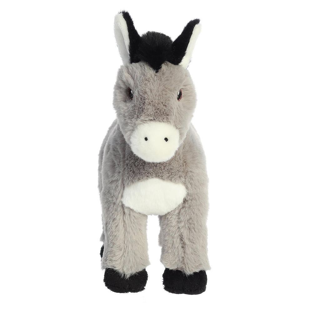Aurora Eco Nation Donkey 11 inch Plush Stuffed Animal Toy
