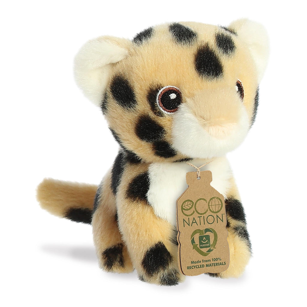 Aurora Eco Nation Mini Cheetah 5 inch Plush Stuffed Animal Toy
