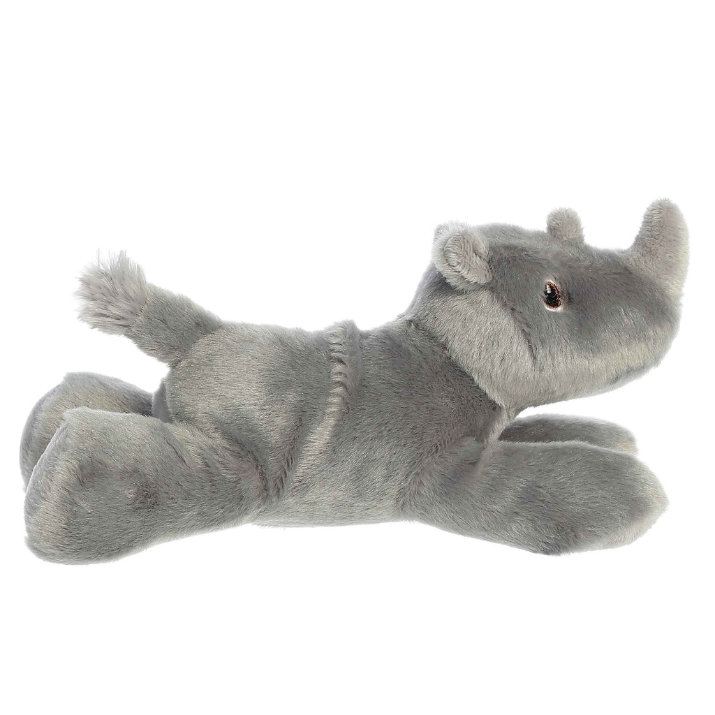 Aurora Eco Nation Eco Softies Rhino 8 inch Plush Stuffed Animal Toy