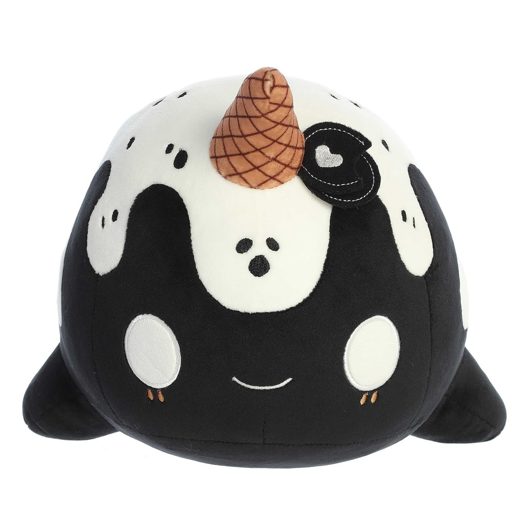 Aurora Tasty Peach Cookies & Cream Nomwhal Plush Stuffed Animal Toy 12.5" #14336