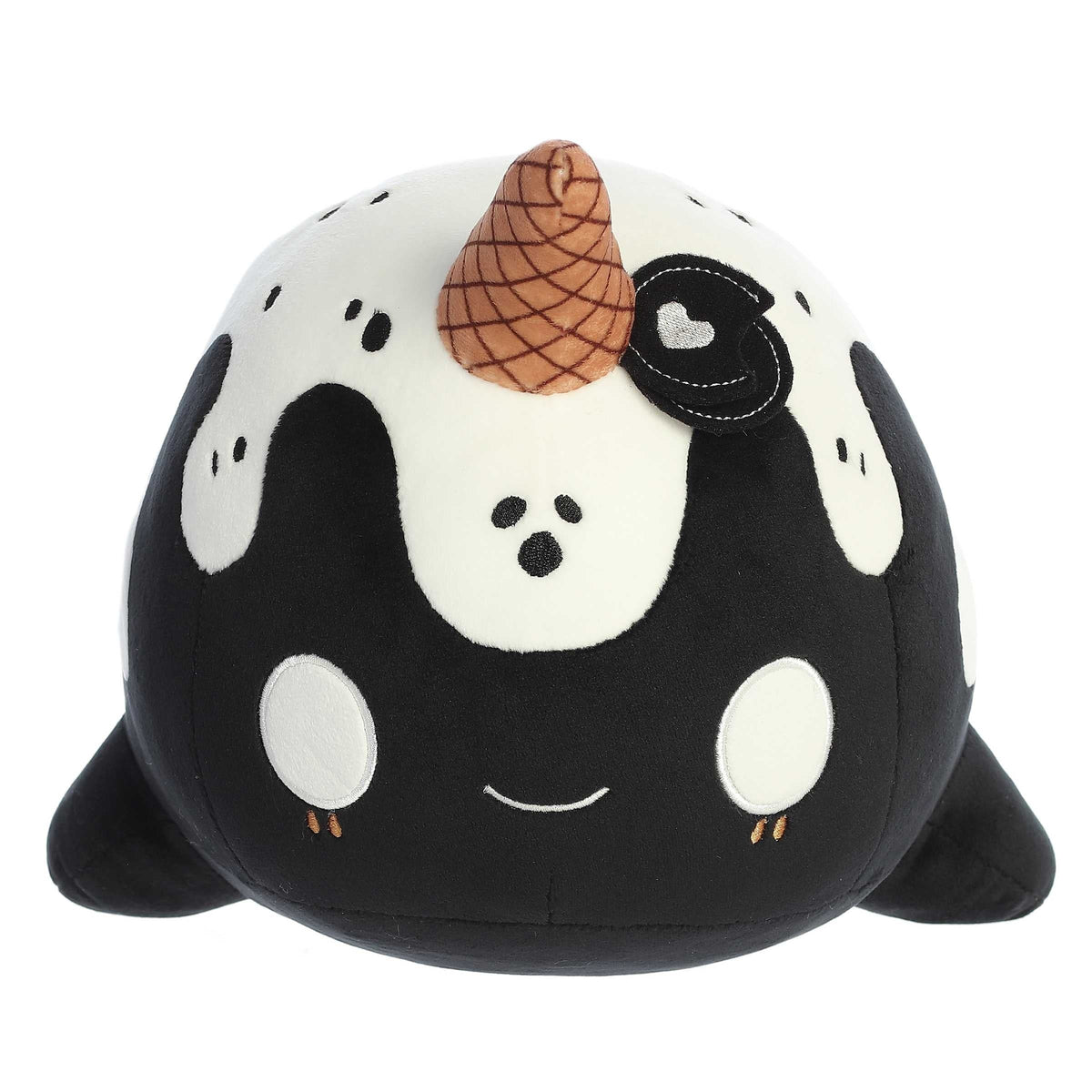 Aurora Tasty Peach Cookies & Cream Nomwhal Plush Stuffed Animal Toy 12.5" #14336