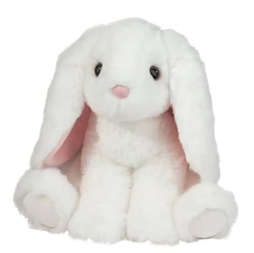 Douglas Cuddle Maddie Soft White Bunny 8" Plush Stuffed Animal Toy #4630