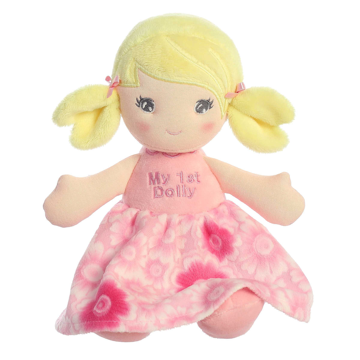 Aurora 12" Dolls First Doll (Blonde) Plush Stuffed Animal Toy #23181