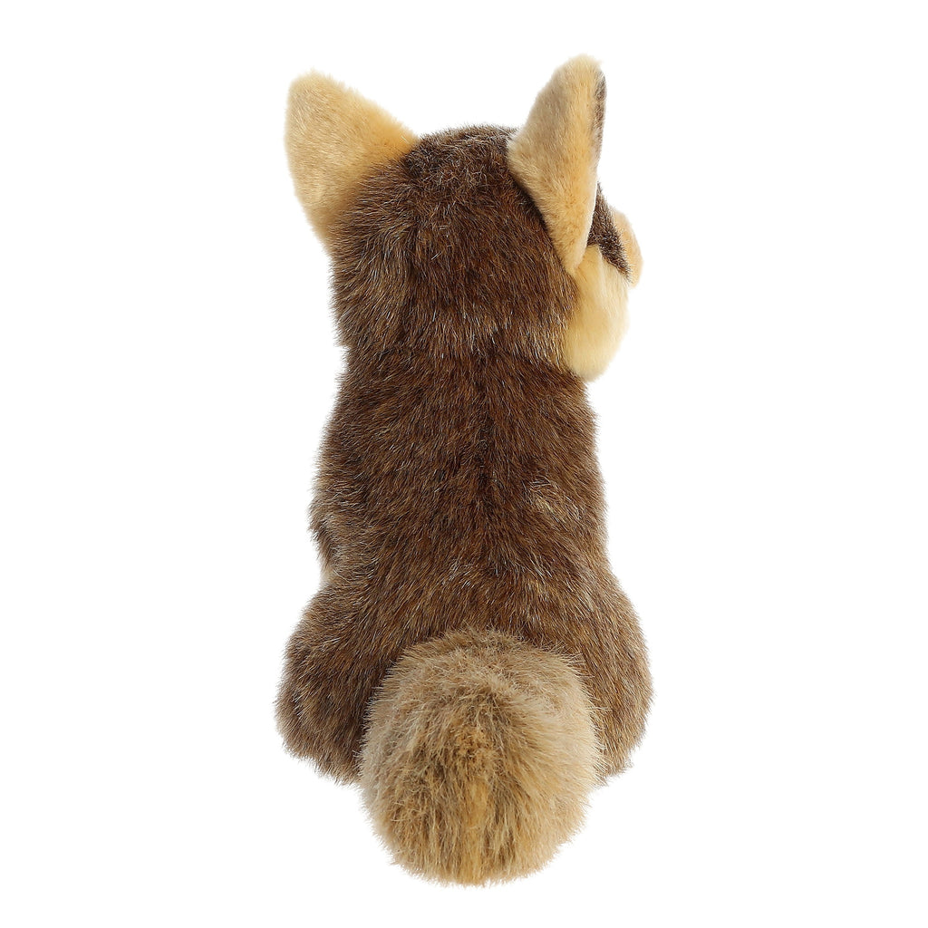 Aurora Realistic Miyoni Coyote Brown 9.5 " #26491 Plush Stuffed Animal Toy