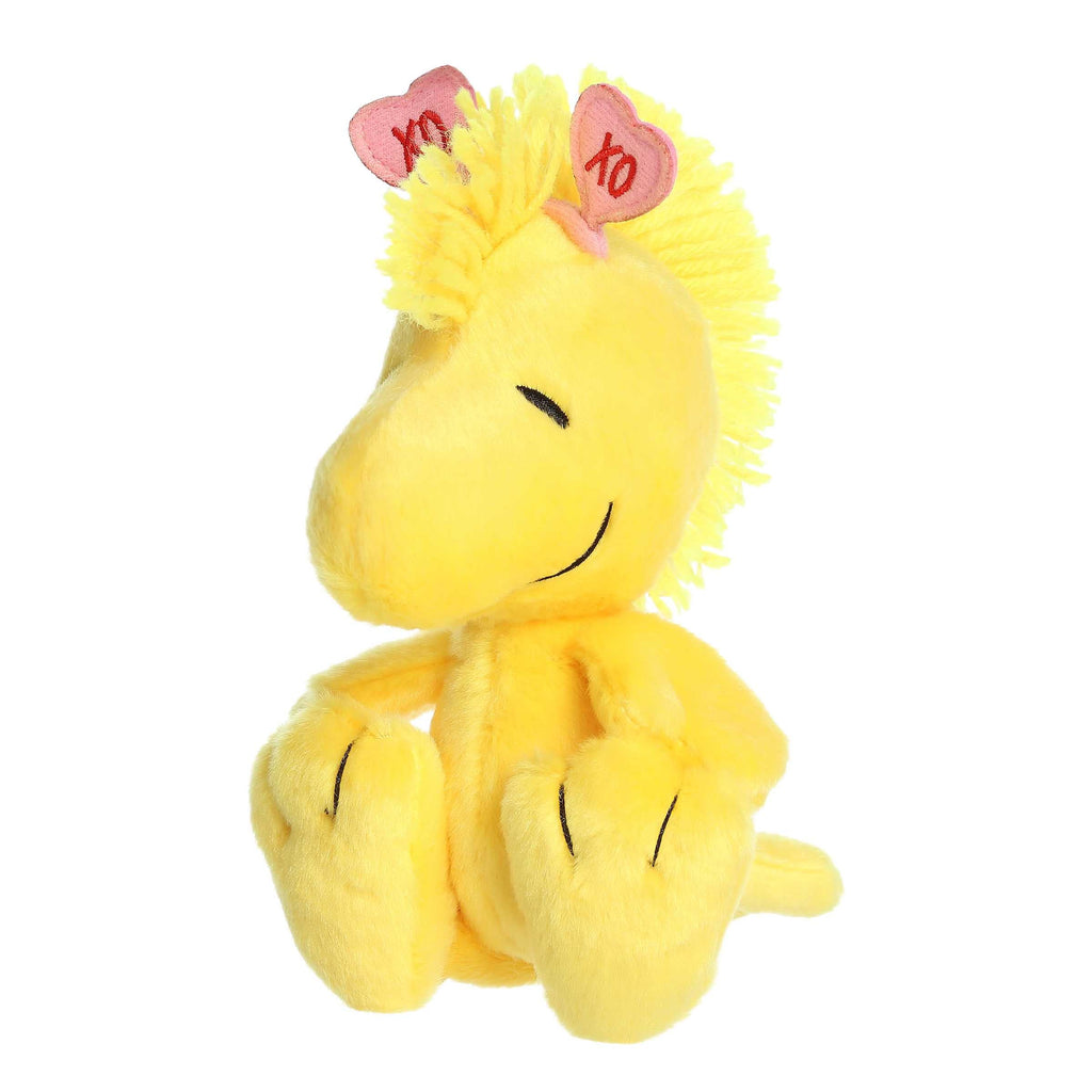 Aurora Peanuts Woodstock Love on the Mind 6 inch Plush Stuffed Animal Toy