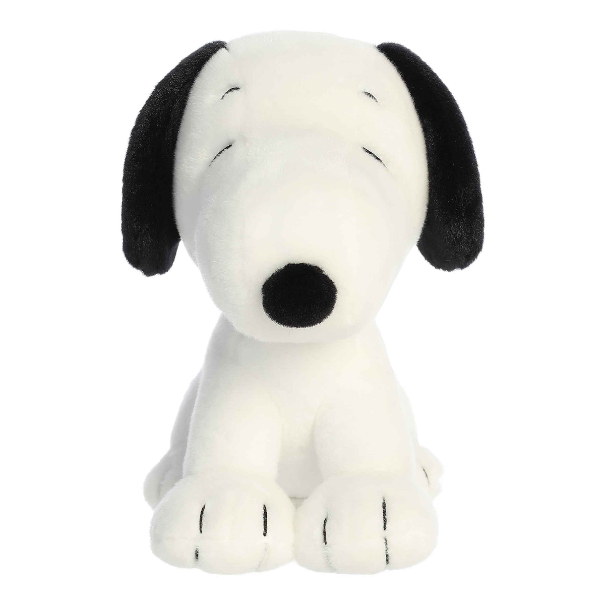 Aurora Peanuts Seated Snoopy 9 inch Plush Stuffed Animal Toy